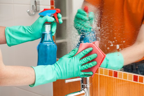 Deep cleaning team preparing a Clapham home for a detailed service
