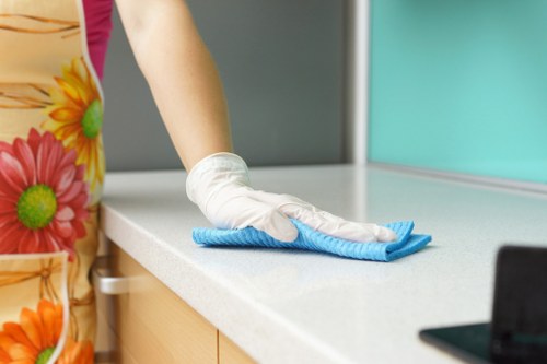 Clean, refreshed hard flooring after professional treatment
