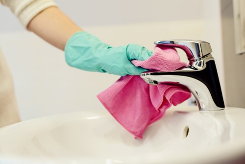 House cleaning for a Clapham terrace with access and parking considerations