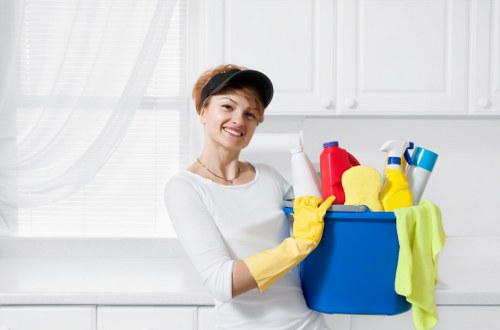 Commercial cleaning service for a business premises in Clapham