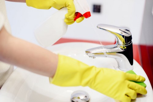 User managing cookie permissions for Deep Cleaning Clapham