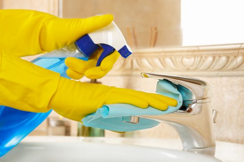 Detailed domestic cleaning service for a kitchen in Clapham