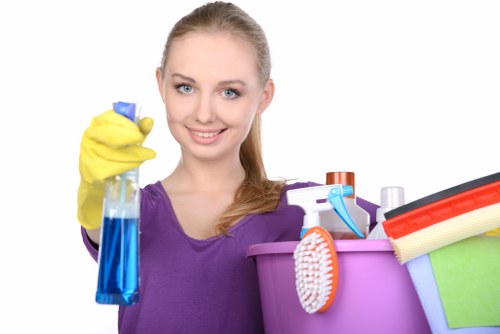 Clean and refreshed living space after deep cleaning in Clapham