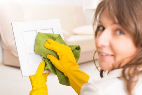 End-of-tenancy style deep cleaning for a property move